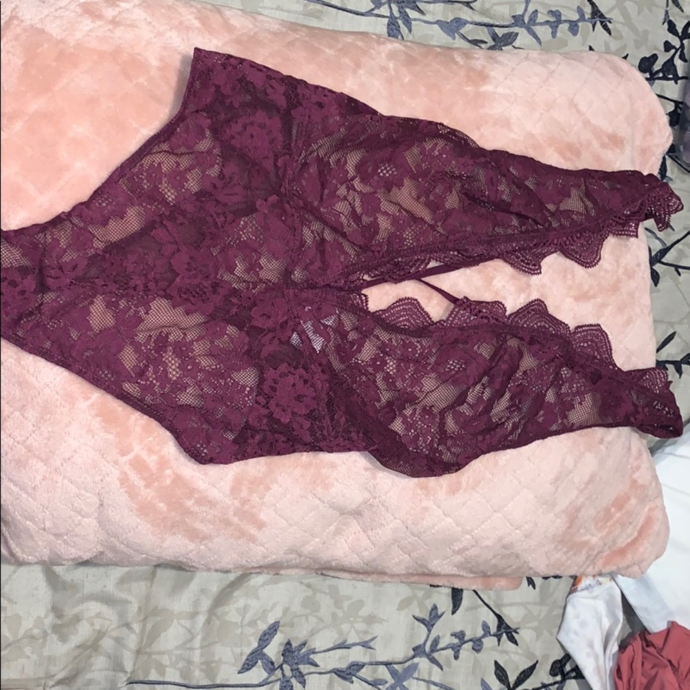 Cute bodysuit lounge wear. VS
